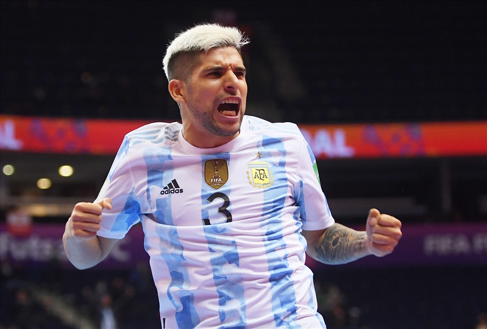 Tuyển Argentina được đánh giá nhỉnh hơn 1 chút so với tuyển Nga tại FIFA futsal World Cup 2021. Ảnh: FIFA.