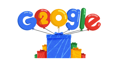 Ngày 23.9 hàng năm, Google đều có nhiều Doodle khác nhau để mừng ngày thành lập. Ảnh: Google