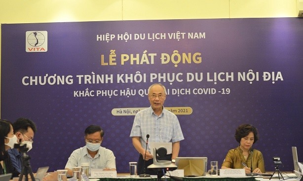 Ông Vũ Thế Bình - Phó Chủ tịch Thường trực Hiệp hội Du lịch Việt Nam kỳ vọng vào sự phục hồi của ngành du lịch trong thời gian tới. Ảnh: T. L