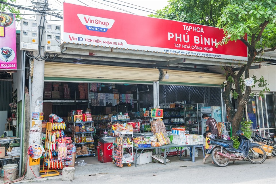 VinShop đã hợp tác với hơn 80.000 cửa hàng tạp hóa tại 14 tỉnh thành phố.