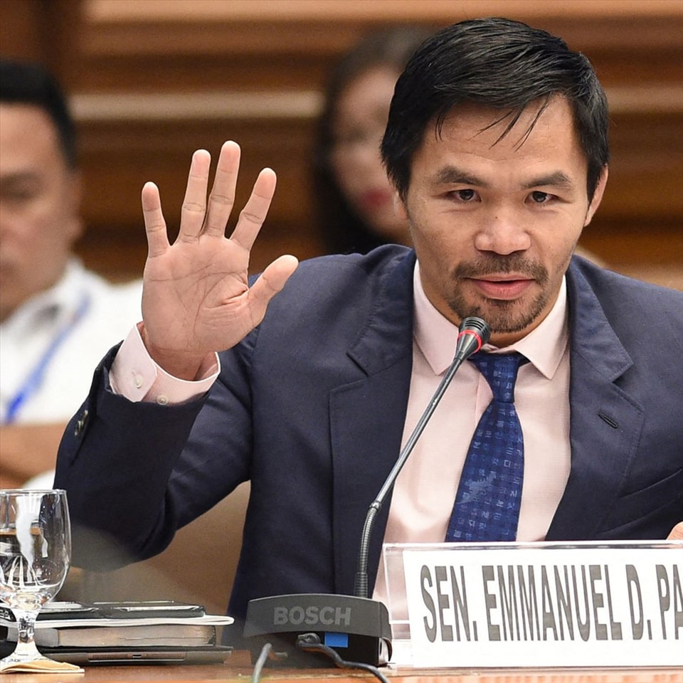 Huyền thoại Manny Pacquiao: Từ võ sĩ tới Thượng Nghị sĩ