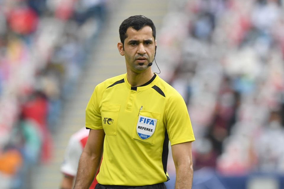 Trọng tài Al-Jassim trong trận chung kết AFC Champions League 2020. Ảnh: AFC
