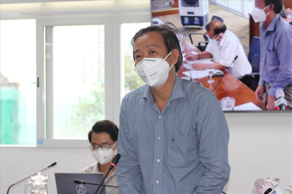 Phó Giám đốc Sở Y tế TPHCM Nguyễn Văn Vĩnh Châu. Ảnh: Thành Nhân