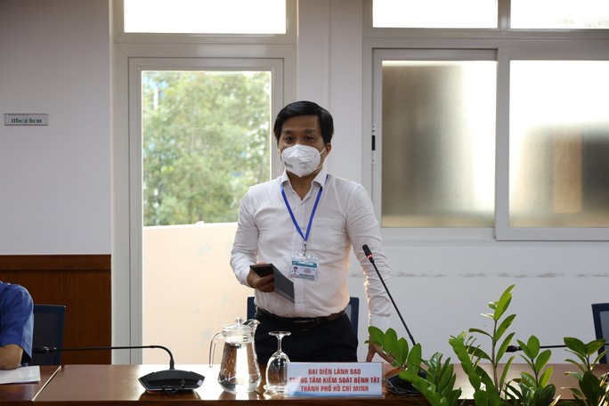 Ông Nguyễn Hồng Tâm - Phó Giám đốc phụ trách Trung tâm Kiểm soát bệnh tật TPHCM.