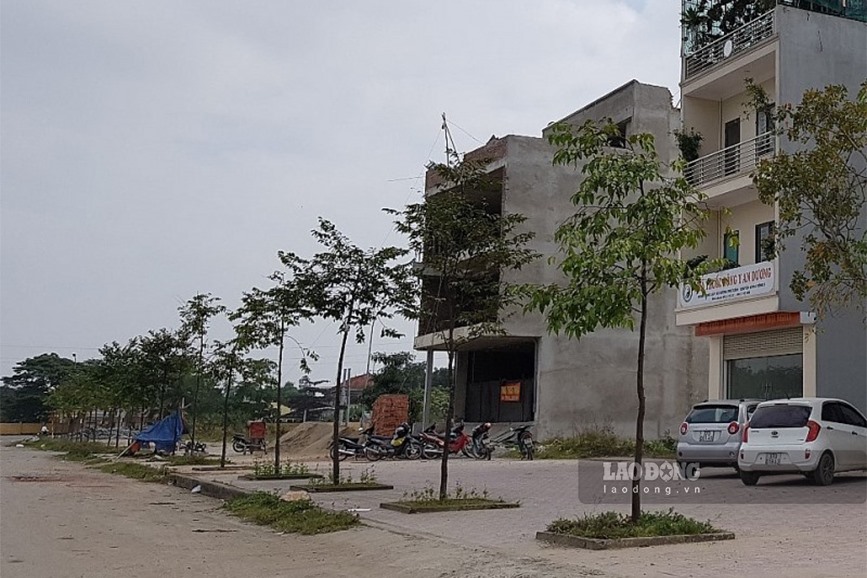 Dự án Tổ hợp khách sạn, siêu thị kinh doanh dược, y tế và nhà ở tại xã Nghi Phú (TP. Vinh) có nhiều sai phạm. Ảnh: PV