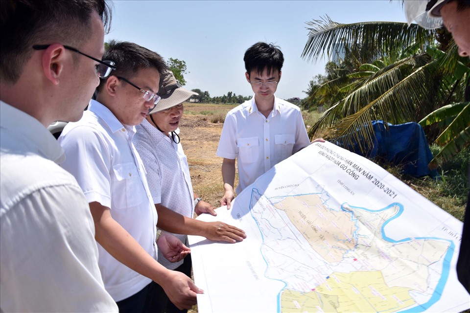 Đoàn kiểm toán thực hiện kiểm toán việc quản lý nguồn nước lưu vực sông Mê Công.