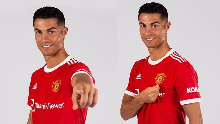 Ronaldo quay trở lại khoác áo Manchester United. Ảnh: Hurriyet