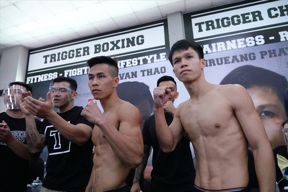Trần Văn Thảo chia sẻ chiến thắng trước Boonrueang sẽ đánh dấu sự trở lại với boxing chuyên nghiệp của anh. Ảnh: Nguyễn Đăng