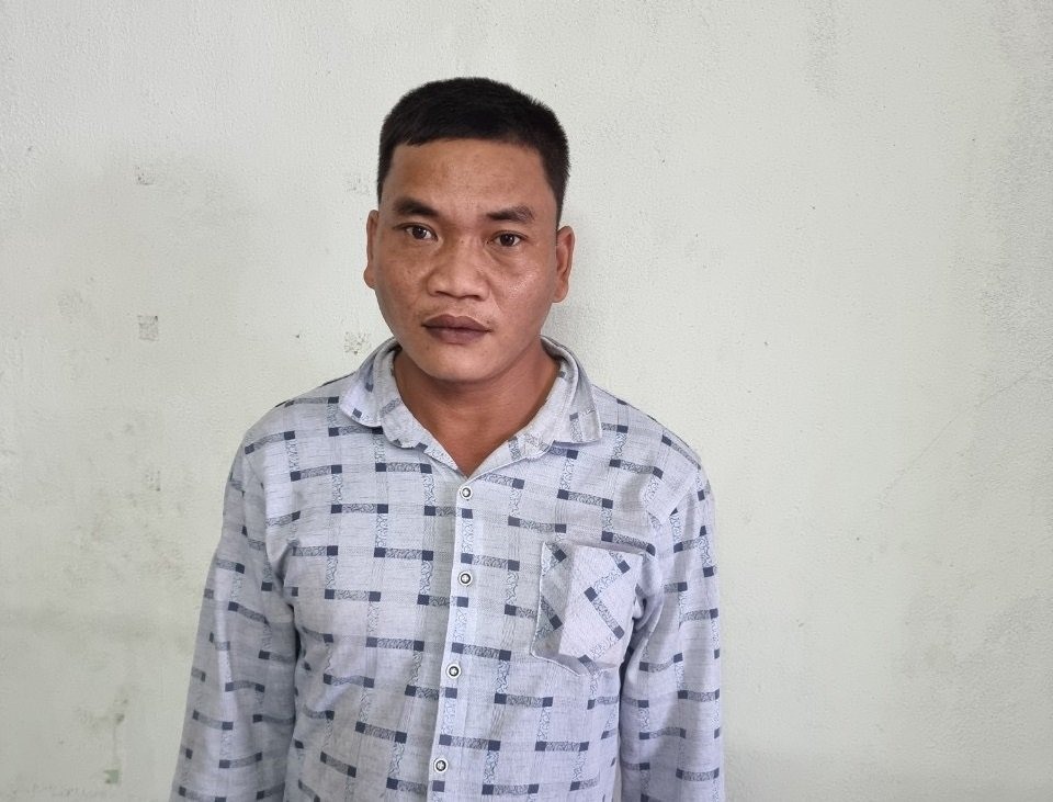Tài xế Nguyễn Văn Thâu tại cơ quan điều tra.