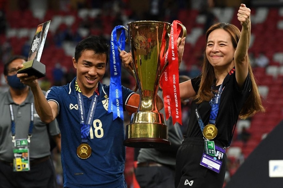 Chanathip là cầu thủ có đẳng cấp Châu Á của tuyển Thái Lan. Ảnh: AFP