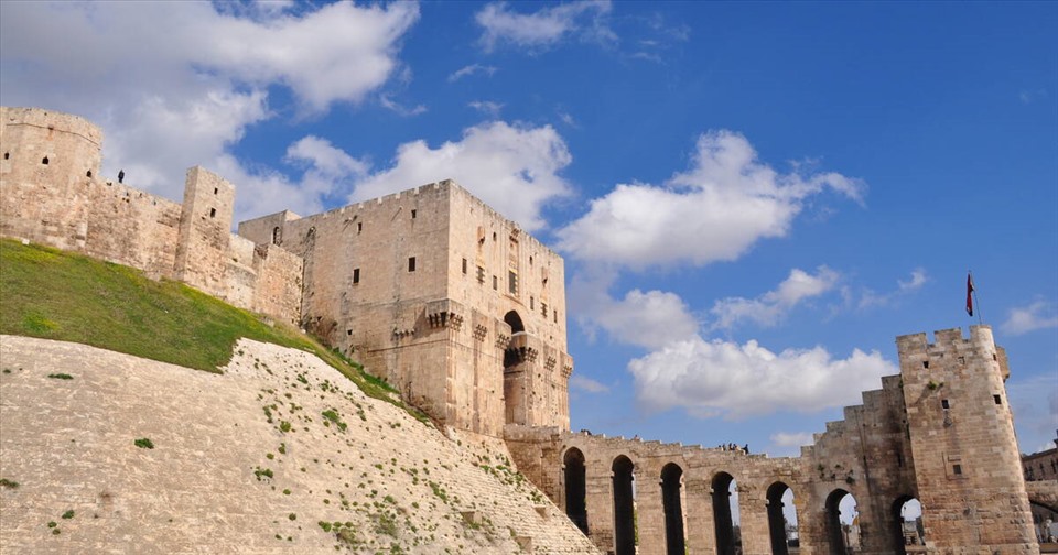 Di tích thành phố cổ Aleppo của Syria. Ảnh: UNESCO
