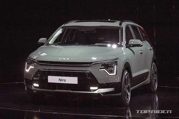 Thiết kế đầu xe của KIA Niro thế hệ thứ 3. Ảnh: TOP RIDER.