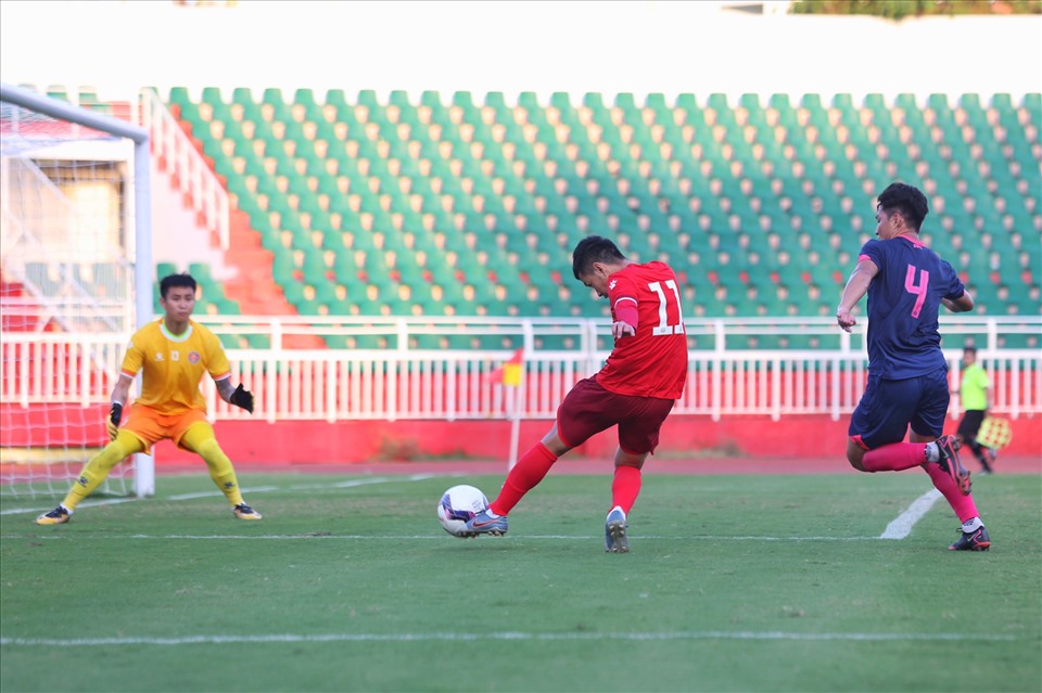 Chung cuộc, TPHCM giành chiến thắng 3-0 trước câu lạc bộ Sài Gòn.