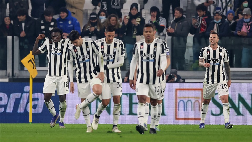 Juventus đang lao dốc không phanh. Ảnh: AFP