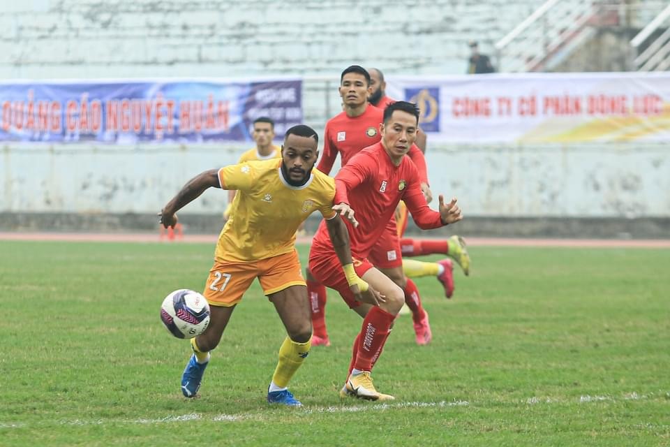 Câu lạc bộ Nam Định có sự chuẩn bị khá tốt khi các ngoại binh thể hiện được chuyên môn trước thềm V.League 2022. Ảnh: Namdinh Football