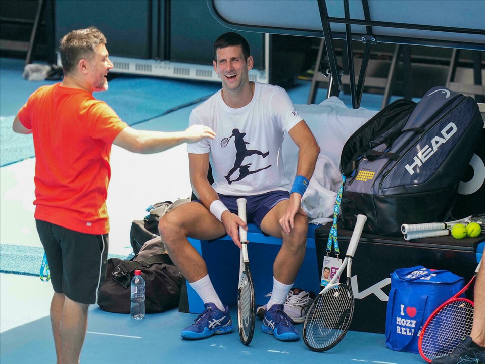 Novak Djokovic vẫn là thách thức lớn nhất của Rafael Nadal tại Australian Open năm nay. Ảnh: France 24