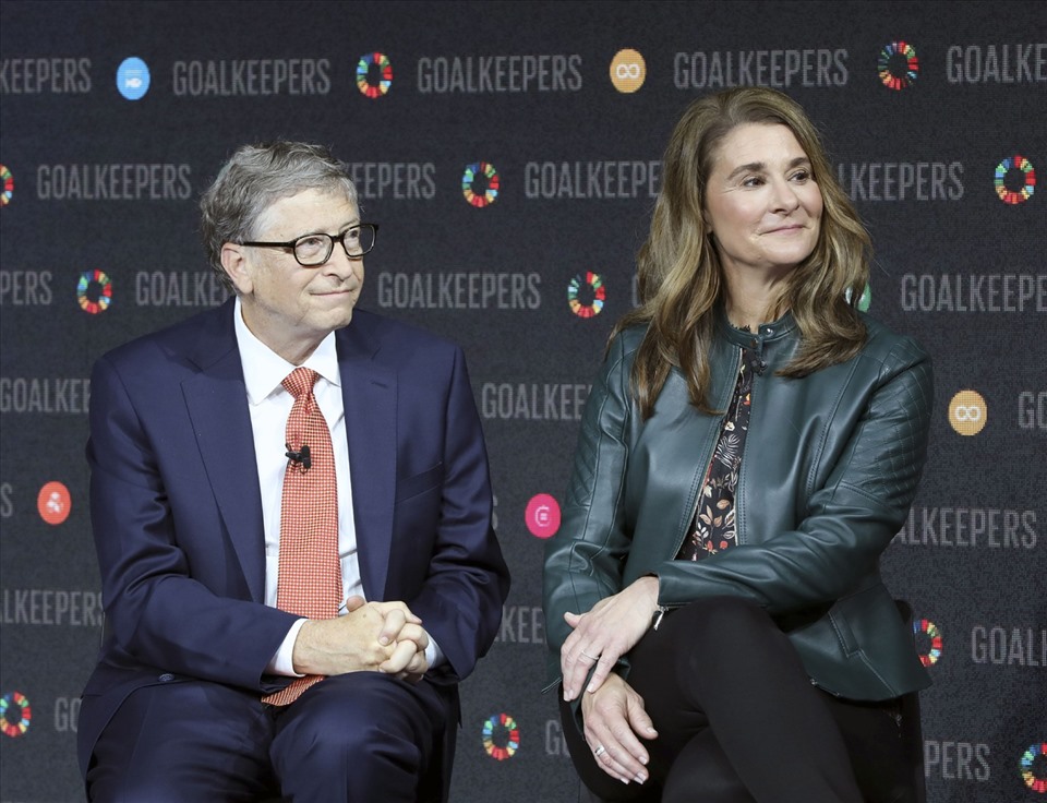 “Tỉ phú rửa bát” Bill Gates đã ly hôn vợ năm 2021. Ảnh: AFP