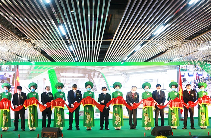 Tuyến đường sắt đô thị Cát Linh - Hà Đông chính thức được khánh thành ngày 13.1. Ảnh: P.V