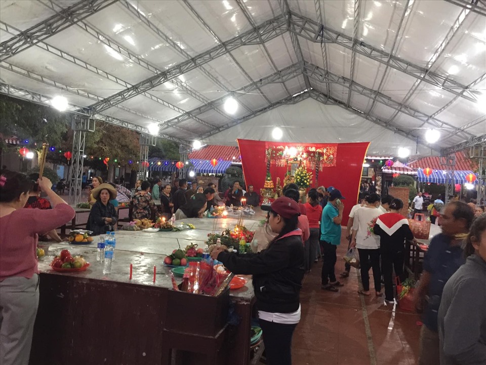 Lễ hội thu hút hàng ngàn du khách thập phương đến viếng Dinh mỗi năm. Ảnh: DT