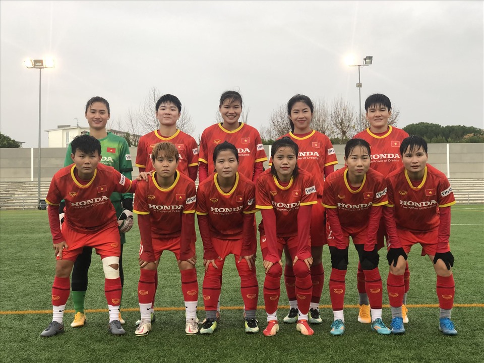 Hy vọng, tuyển nữ Việt Nam sẽ hội quân đủ trước trận mở màn gặp tuyển nữ Hàn Quốc vòng chung kết Asian Cup 2022. Ảnh: VFF