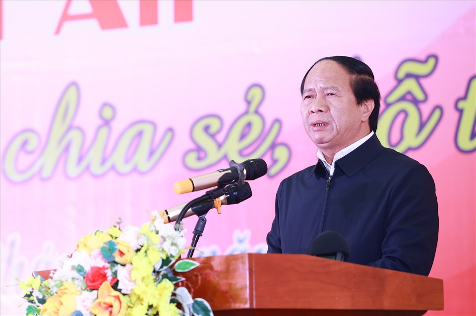 Phó Thủ tướng Lê Văn Thành phát biểu tại chương trình. Ảnh: Hải Nguyễn