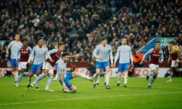 2 bàn thắng và sự bùng nổ của các cầu thủ Aston Villa. Ảnh: AFP