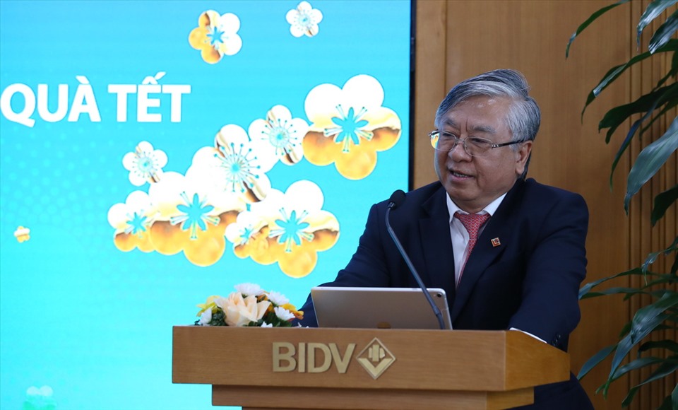 Ông Trần Xuân Hoàng - Chủ tịch Công đoàn BIDV