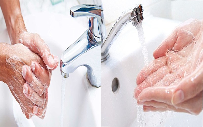 Bắt đầu với bàn tay sạch: Trước khi mát xa, bạn cần phải rửa tay sạch sẽ. Bàn tay của chúng ta là nơi chứa rất nhiều vi khuẩn. Sự xâm nhập của vi khuẩn có thể gây ra mụn và nhiều vấn đề khác về da. Vì vậy, hãy rửa tay thật sạch trước khi bắt đầu.