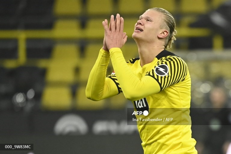 10. Erling Haaland (Borussia Dortmund): 15 bàn thắng (30 điểm)