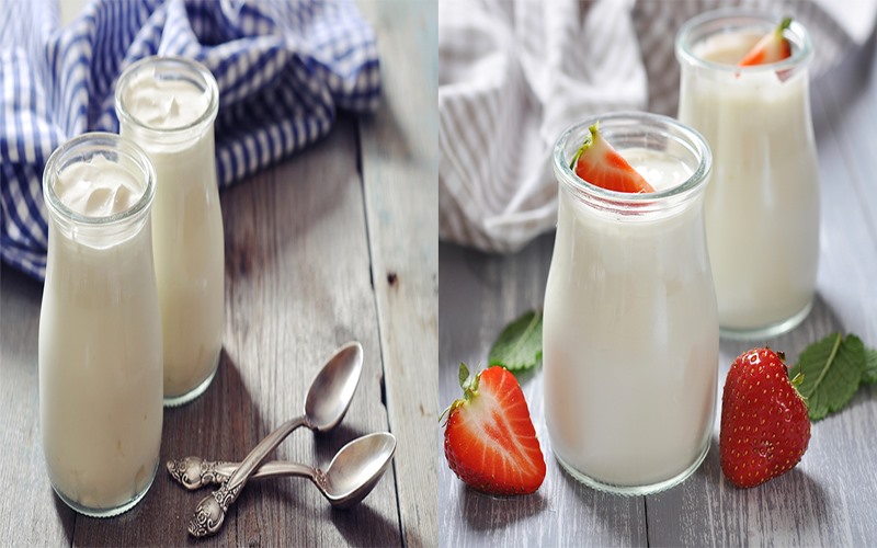 Sữa chua: Sữa chua rất có lợi cho hệ tiêu hóa của bạn. Nó cũng là một thực phẩm giảm cân rẻ so với sữa và pho mát. Sữa chua cũng giúp tăng cường khả năng miễn dịch và ngăn chặn cơn đói của bạn.