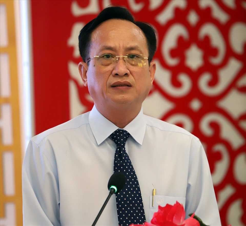 Chủ tịch UBND tỉnh Bạc Liêu Phạm Văn Thiều cho biết Dự án LNG sẽ khởi công vào quý 2 năm 2022. Ảnh: Nhật Hồ