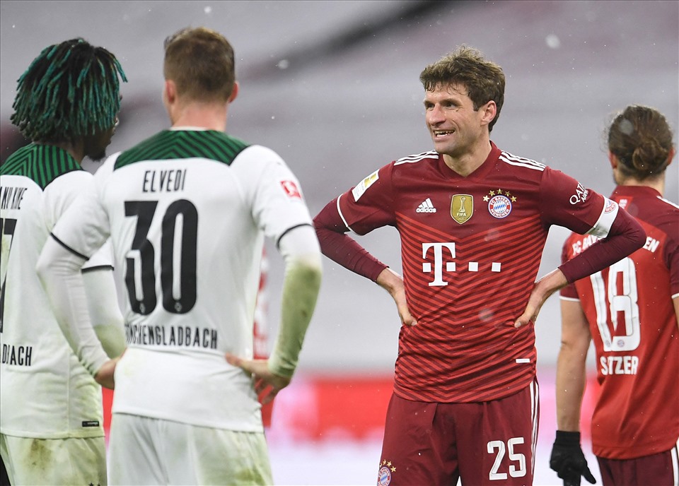 Bayern cứ gặp Gladbach là ngã vì bất cứ lý do gì. Ảnh: AFP
