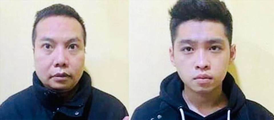 “Tú ông” Nguyễn Trung Kiên (trái) và đồng phạm trong vụ môi giới mại dâm Sugar baby cho Sugar daddy. Ảnh: CACC