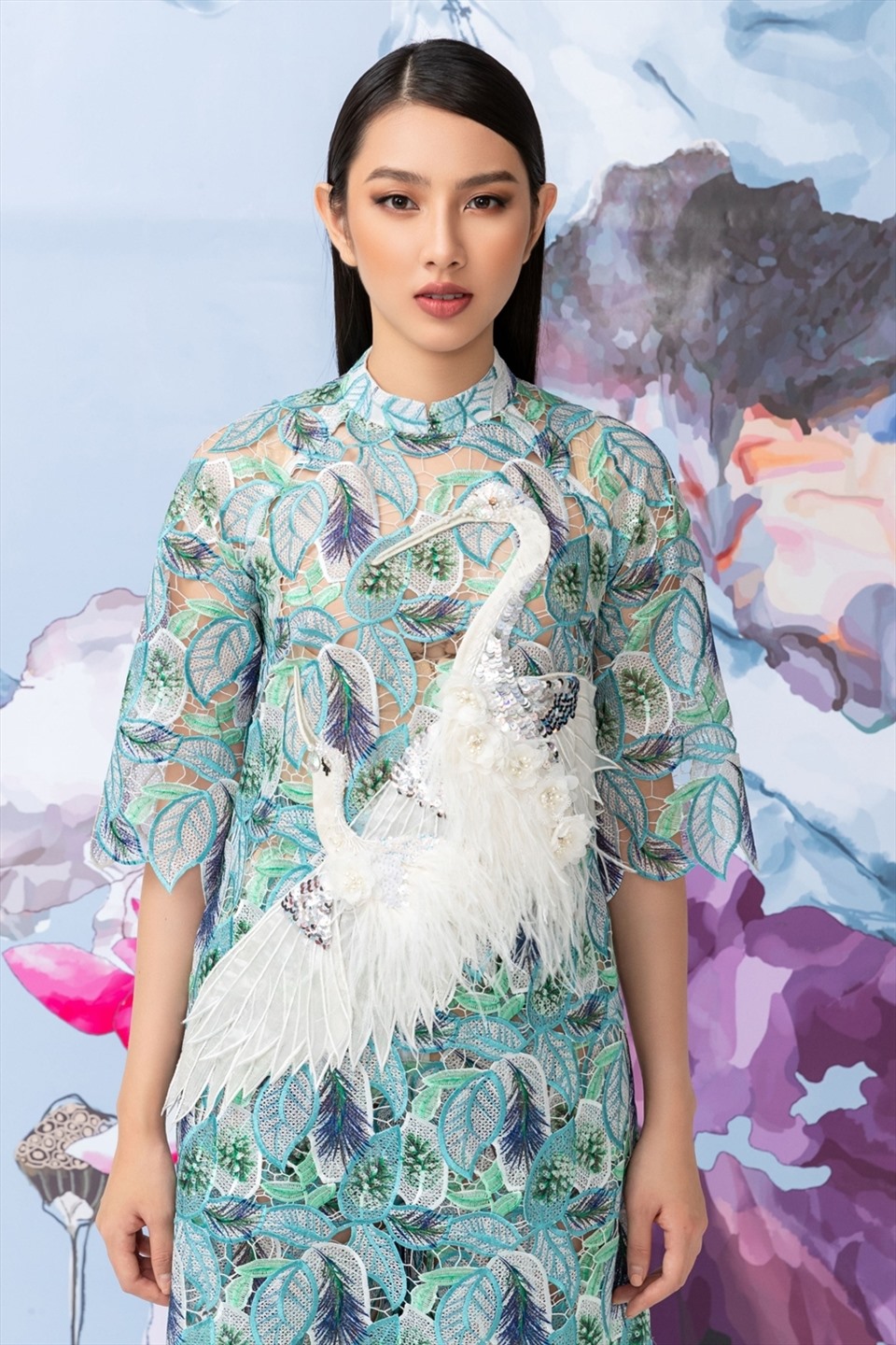 Hoa hậu Thùy Tiên - Hoa hậu Hòa bình Quốc tế 2021. Ảnh: NVCC