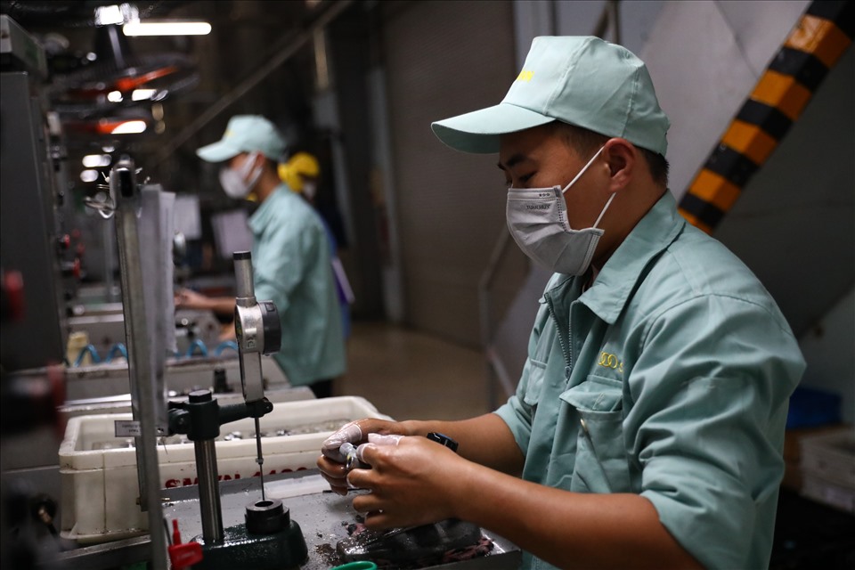 Xuất nhập khẩu của Việt Nam đạt con số kỷ lục trong năm 2021. Ảnh: Cường Ngô
