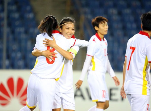 Tuyển nữ Việt Nam cần hạn chế số bàn thua trước tuyển Nhật Bản. Ảnh: VFF