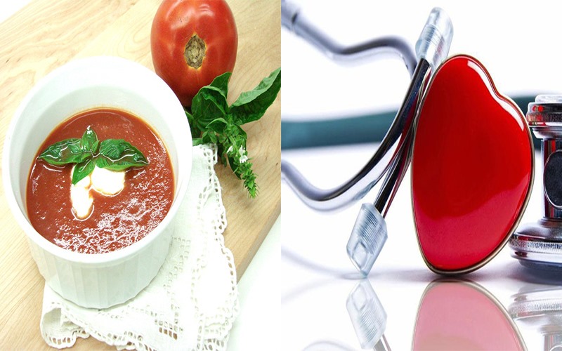 Giảm nguy cơ mắc bệnh tim: Ăn súp cà chua làm giảm cholesterol toàn phần và LDL có hại - hai yếu tố chính gây bệnh tim. Đó là nhờ hàm lượng lycopene và vitamin C cao trong cà chua. Ngoài ra, carotenoid còn có khả năng làm giảm huyết áp.