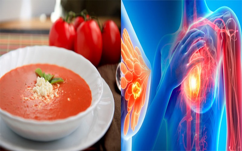 Chống ung thư: Cà chua có đặc tính chống ung thư nhờ chứa hàm lượng lycopene cao. Lycopene và các carotenoid có trong súp cà chua có thể làm giảm nguy cơ ung thư tuyến tiền liệt và ung thư vú.