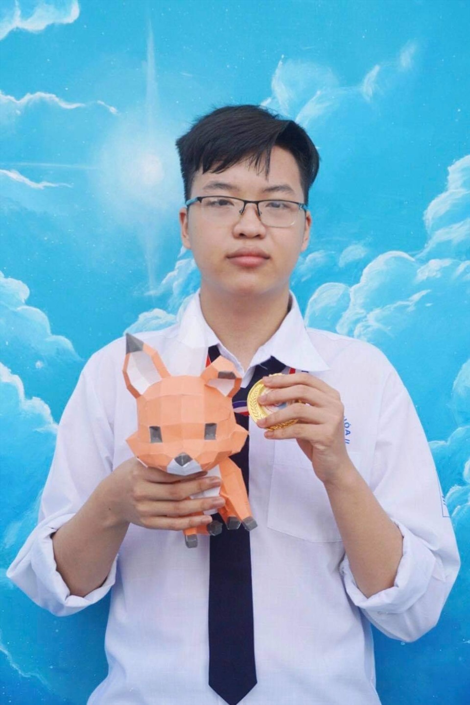 Phạm Đức Nam Phương là cựu học sinh Trường THPT Chuyên Nguyễn Trãi (Hải Dương). Ảnh: NVCC