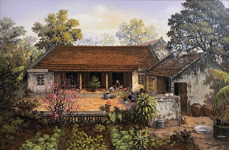 Bộ tranh Tết: Để cảm nhận Tết người Việt, không thể bỏ qua bộ tranh Tết. Bên cạnh đó, các bức tranh Tết còn phản ánh rõ nét vẻ đẹp văn hóa, tinh hoa truyền thống của người Việt Nam trong dịp Tết Sum vầy.
