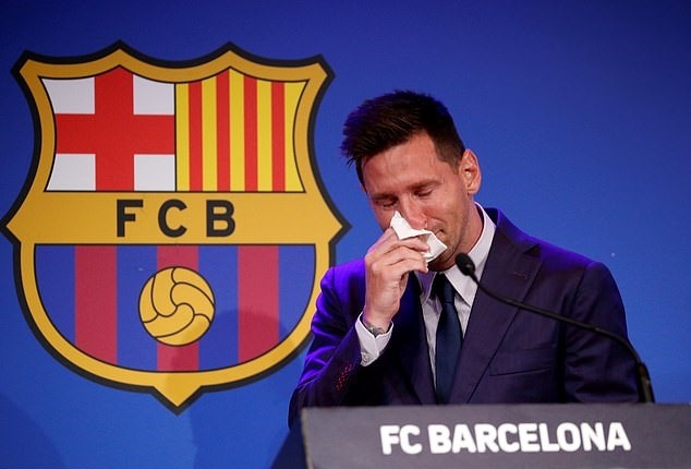 Ngày Messi chia tay Barcelona. Ảnh: Barca TV