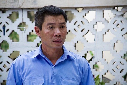 Diễn viên Công Lý vào vai Tuyền trong bộ phim.