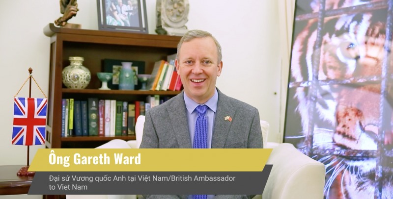 Ông Gareth Ward – Đại sứ Vương quốc Anh tại Việt Nam