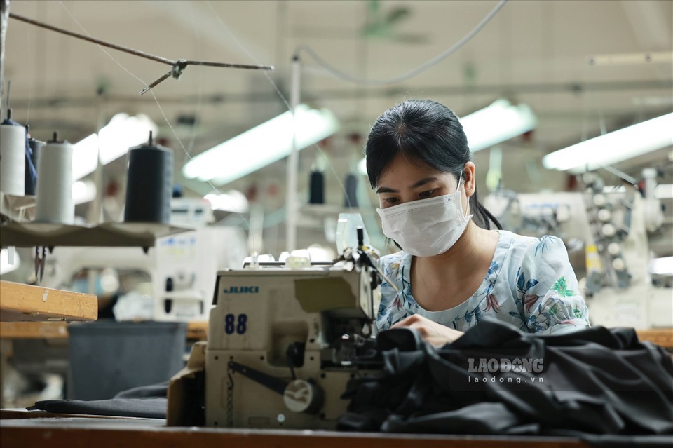 Hàng năm, với đặc điểm thâm dụng lao động, ngành da giày, dệt may, lắp ráp linh kiện thường là những ngành có nhu cầu tuyển dụng lớn lao động. Ảnh: Hải Nguyễn