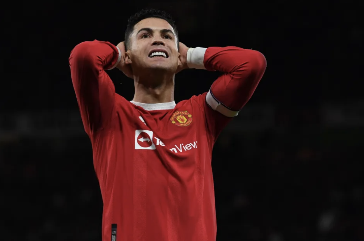 Ronaldo đã thua trận đầu tiên cấp câu lạc bộ khi làm đội trưởng. Ảnh: AFP