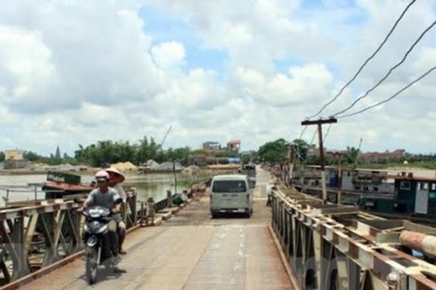 Đầu tư trên 582 tỉ đồng xây dựng cầu Ninh Cường. Ảnh TCGT