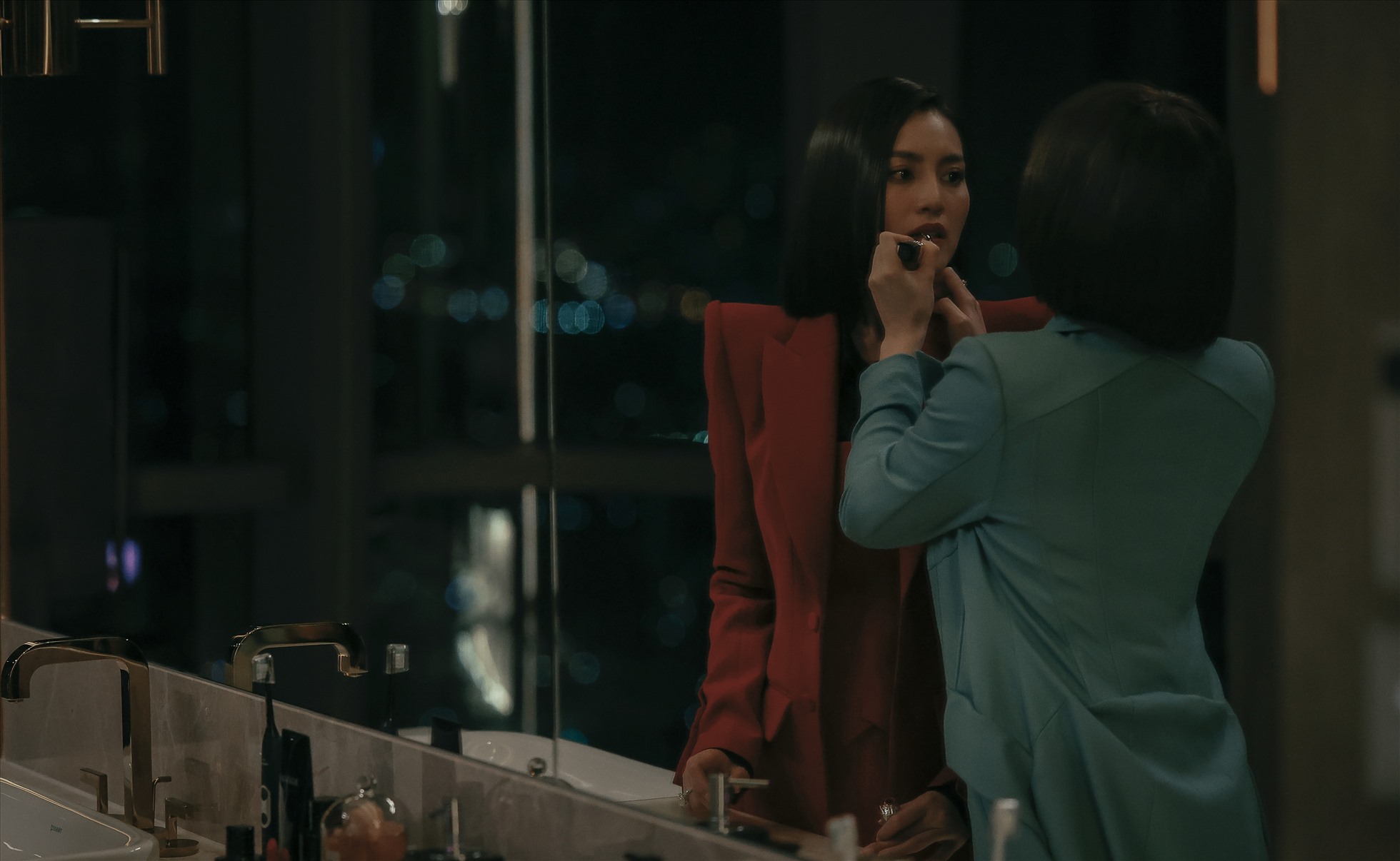Những tình tiết trong trailer phim của Ninh Dương Lan Ngọc - Kaity Nguyễn. Ảnh: NSCC.