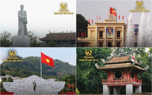 4 điểm cầu truyền hình trực tiếp được đặt tại 4 địa danh mang tính biểu tượng và là niềm tự hào của mỗi tỉnh và thành phố tại Việt Nam. Ảnh: BTC