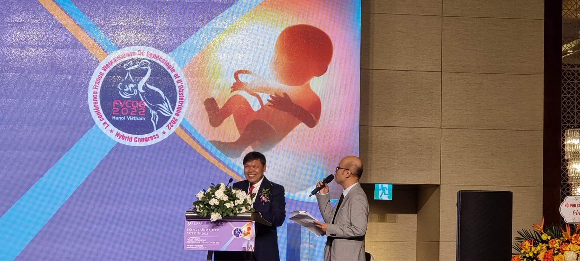 PGS.TS Trần Danh Cường – Giám đốc Bệnh viện Phụ sản Trung ương phát biểu tại hội nghị. Ảnh: BVCC