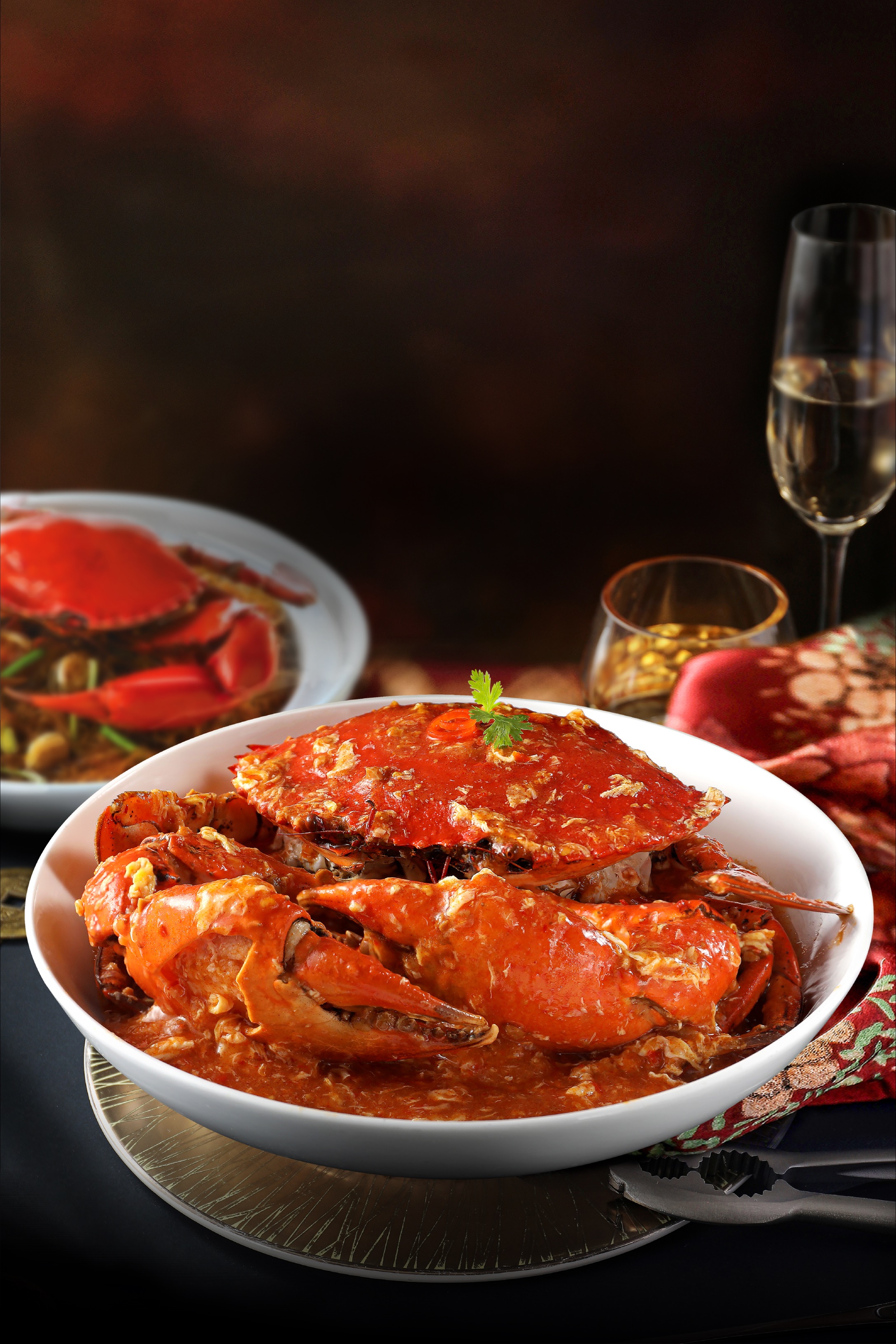 Nhà hàng cung cấp các món hải sản chuẩn Singapore trong thực đơn của chuỗi thương hiệu JUMBO Seafood.